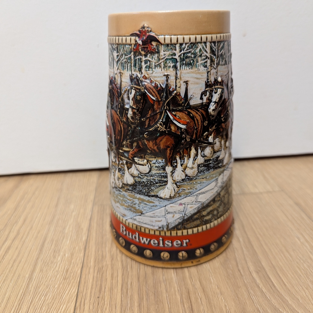 Budweiser Collector's Series Mug with Black Script